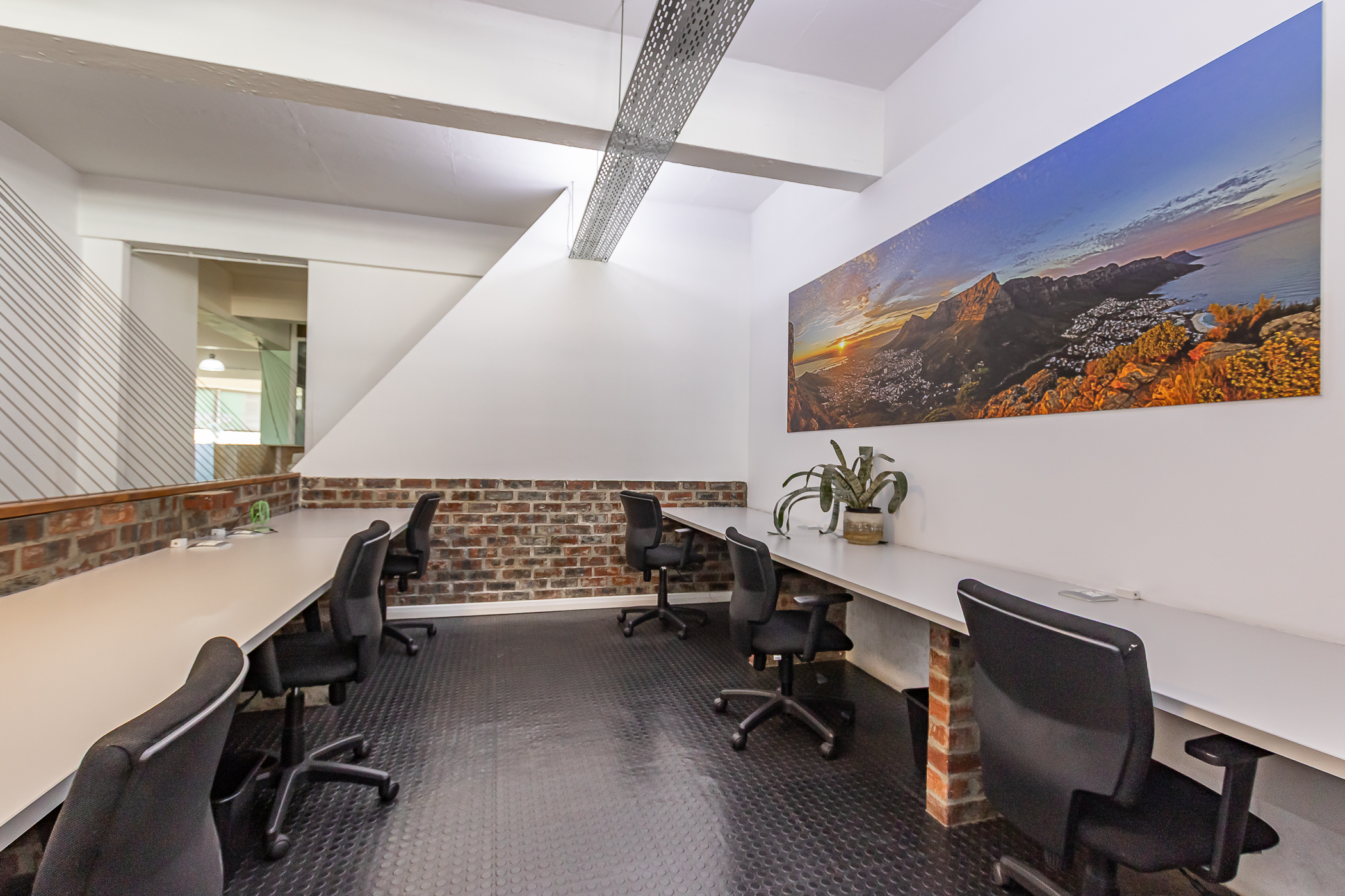 Internal group pod for a team of six at Cape Town Office